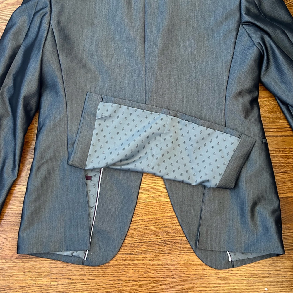 Bar lll slim fit, silver/grey, 2 piece suit - Picture 16 of 16